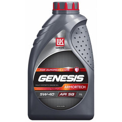 Масло моторное ЛУКОЙЛ GENESIS ARMORTECH 5W40 SQ/CF 1л.