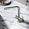Sancos Foster SC4014BN Смеситель для кухни с краном для фильтрованной воды, цвет: брашированный никель