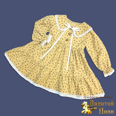 Платье хлопок детское (2-7) 250928-D7061