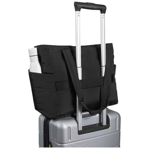 Спортивная сумка Puffer для ноутбука с диагональю экрана 15,6 дюйма, изготовленная из переработанных материалов согласно стан