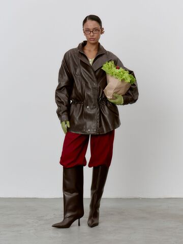 Куртка кожаная