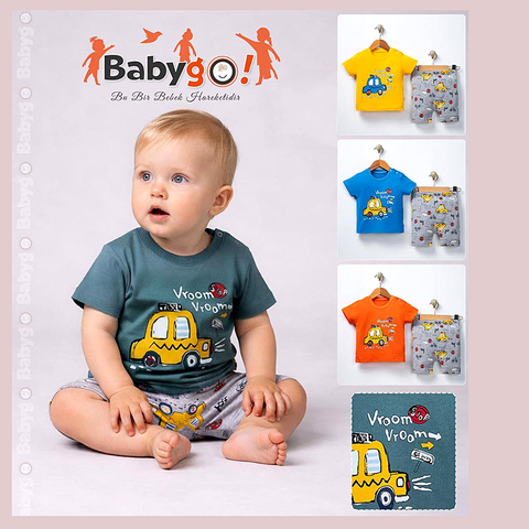 Костюм хлопок детский (68-92) 260222-Z8082