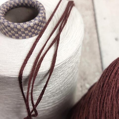 Хлопок-шнурое POOL FILATI GISELE 340 коричневый