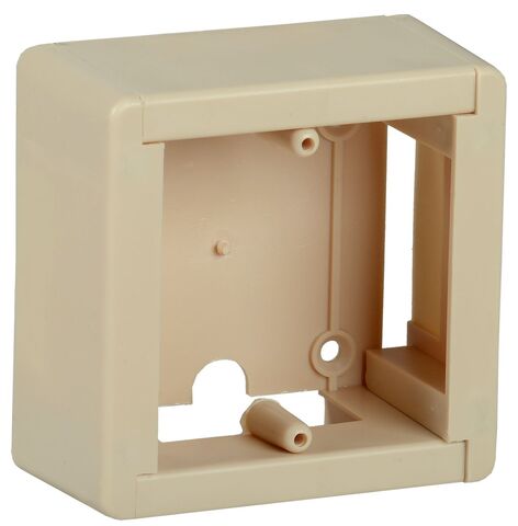 ELECOR Коробка универс. КМКУ 88х88х44мм сл. кость IEK