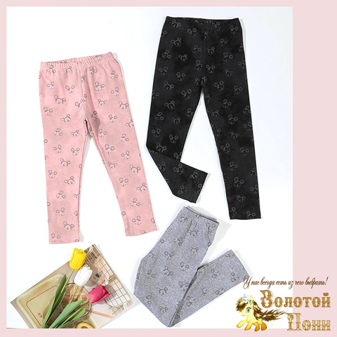 Лосины хлопок д (3-8) 260325-LCBR-А117