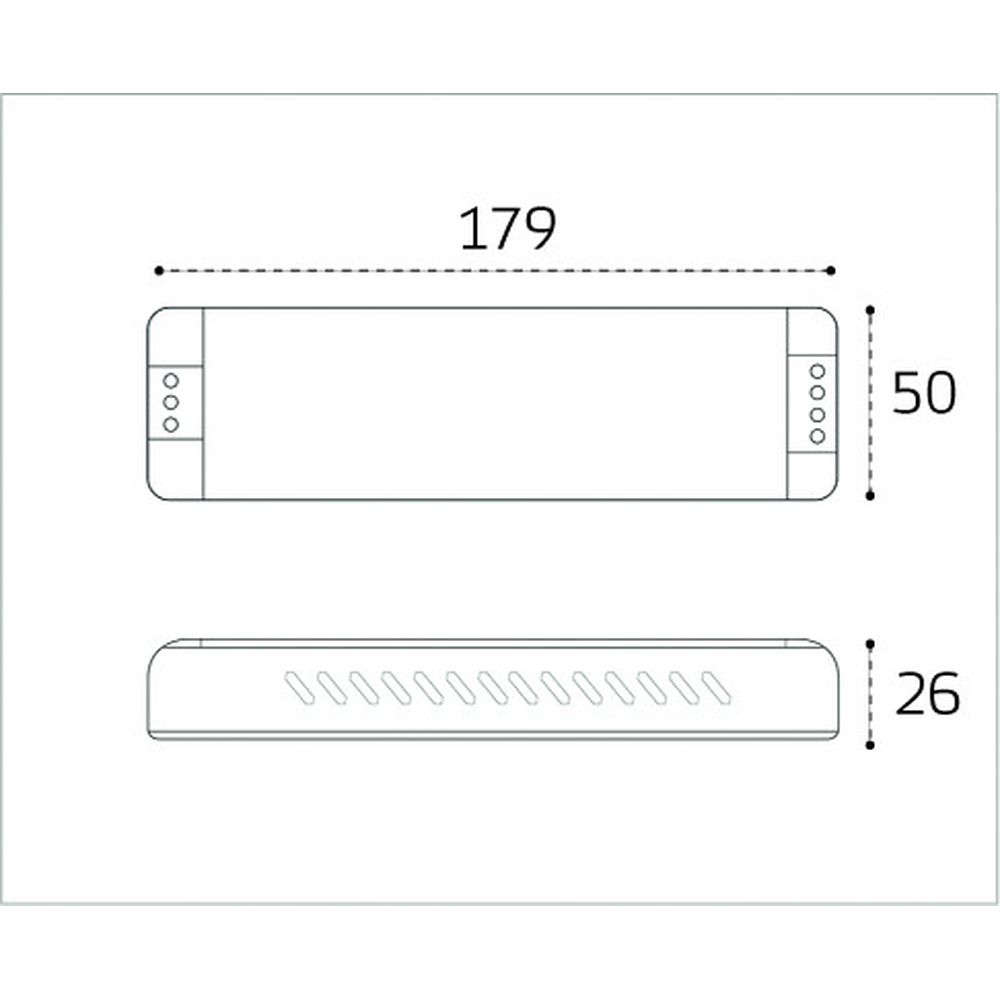 Блок питания для светодиодной ленты Italline M04-514 ITA-24V-200W