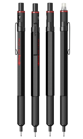 Карандаш механический Rotring 600 Matte Black, 0,7 mm (1904442)