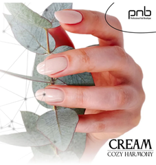 Гель-лак “Сливки” PNB, 8 мл/Gel Polish Cozy Harmony Cream, 8 ml