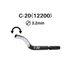 Лезвие для фаскоснимателя d.3,2мм С-20 HSS CP GRATEX 12200