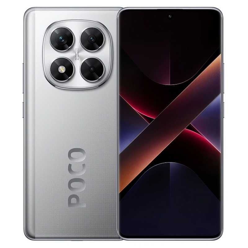 POCO X7, 256 ГБ, серебристый