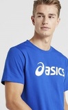 Футболка беговая Asics Big Logo Tee Blue мужская