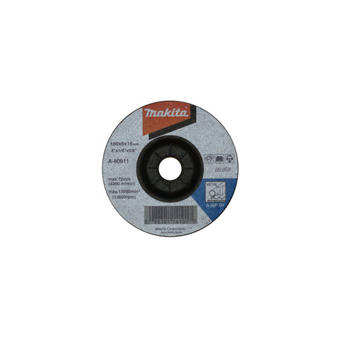 Шлифовальный диск по металлу Makita A36P 100x6 мм