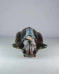 Скульптура из шамотной глины «Пилот», 17х36 см, Falco Ceramic