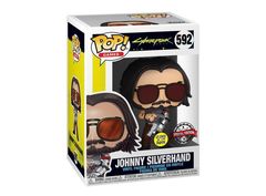 Фигурка Funko POP! Games: Cyberpunk 2077: Jonny Silverhand with Gun (MT) (Glow in the dark) (Exc) 51653