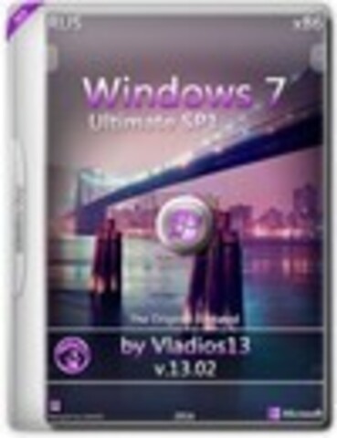 Windows 7 Ultimate SP1 x86 By Vladios13 v.13.02 [2016, RUS]