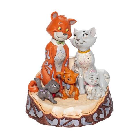 Коты-аристократы статуэтка Disney Traditions