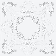 Плита потолочная поэзия жемчуг Fotmat 4шт=1кв.м.