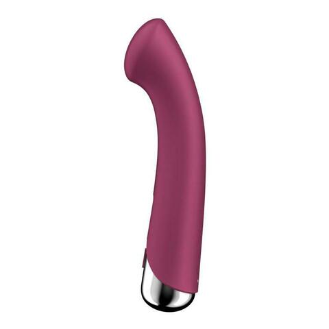 Сливовый вибратор для G-точки Spinning G-Spot 1 - 17 см. - Satisfyer 4048758