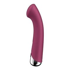 Сливовый вибратор для G-точки Spinning G-Spot 1 - 17 см. - 