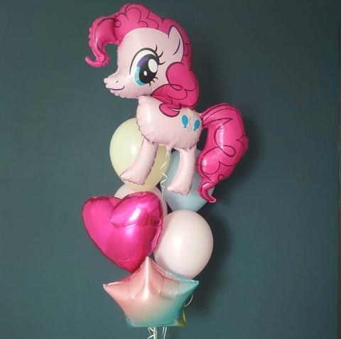 воздушные шары для девочки май литл пони, фольгированная фигура my little pony