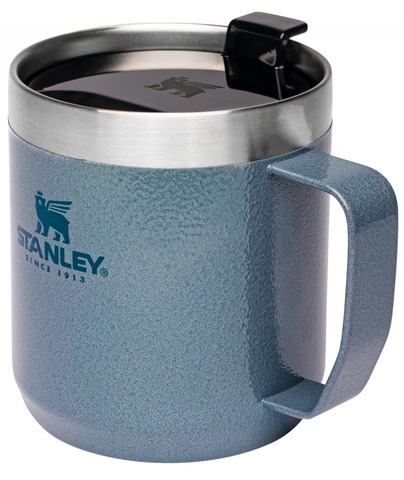 Картинка термостакан Stanley classic mug 0.35l голубой - 1