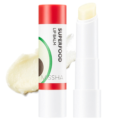 Бальзам для губ с маслом авокадо MISSHA Super Food Avocado Lip Balm 3,2 гр