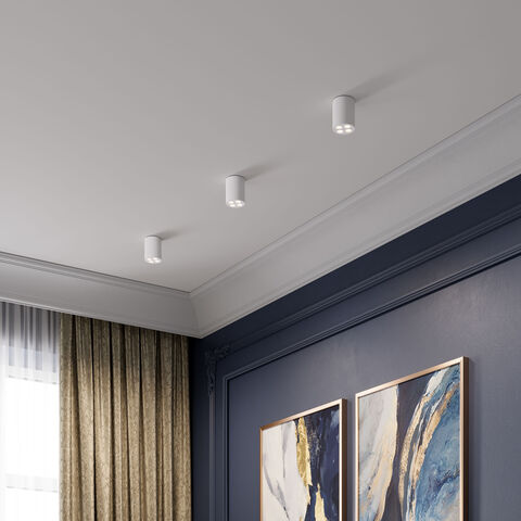 Накладной светодиодный светильник Elektrostandard Points 7W 4000K 25111/LED белый