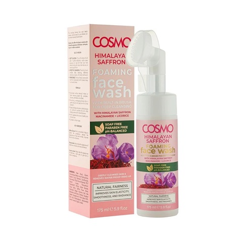 COSMO Himalayan Saffron foaming face wash пенка-умывашка 175 ml