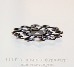 Филигрань 24 мм (цвет - античная бронза)