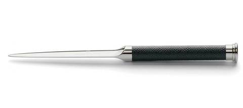 Нож для писем Graf von Faber-Castell рукоятка черная кожа