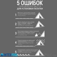Четырехместная палатка туристическая Bestway 68092, 400 х 290 х 190