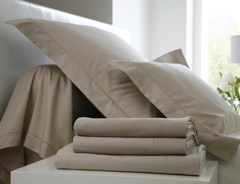 Наволочка 50х73 Blanc des Vosges Uni Chanvre