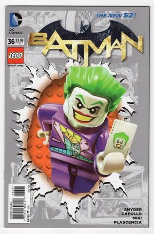 Batman #36 (Lego Covers)