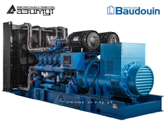 Дизельный генератор Азимут АД-1500С-Т400-2РМ9 Baudouin с автозапуском