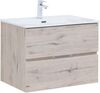 Aquanet 303910 Компл.2 - Тумба Алвита new 70 цв.дуб веллингтон белый (303910)