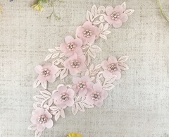 Пришивной декоративный элемент, р. 24х7 см