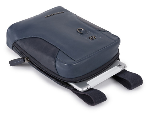 Сумка Piquadro Hakone CA3084S104/BLU синий натур.кожа