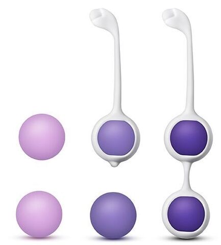 Комплект вагинальных шариков Kegel Training Kit - Blush Novelties Wellness BL-444004