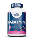 L-Глутамин 500 мг, L-Glutamine 500 mg, Haya Labs, 100 капсул 1