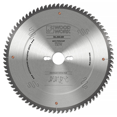 Диск пильный для алюминия 305х3.6х30Hх96T A=-5° FTR Woodwork 36.305.96