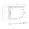 Cezares TRAY-AS-RH-100/80-30-W-L Поддон из искусственного мрамора