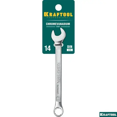 KRAFTOOL 14 мм, комбинированный гаечный ключ (27079-14)