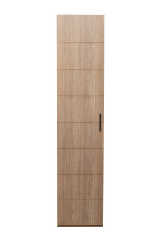 Шкаф 50x57x228.5см Garda Decor Alto дуб Урбан Кофейный GD-10014/2-3