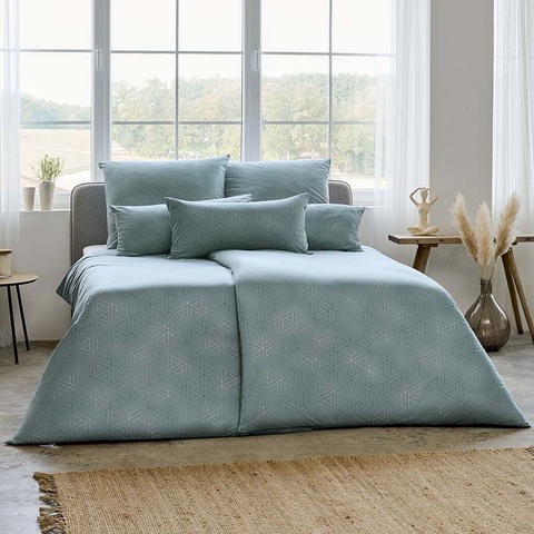 Постельное белье 1.5 спальное Estella Pippa mint мятно-зеленое