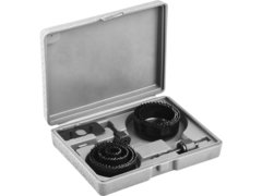 STAYER Maxcut, 7 шт, 22-67 мм, набор кольцевых коронок по дереву (29600-H7)