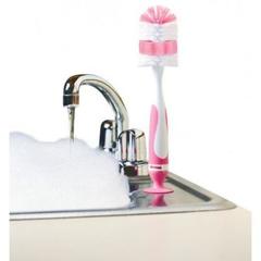 Щетка-ёршик для мытья детских бутылочек и сосок на присоске (стандарт)