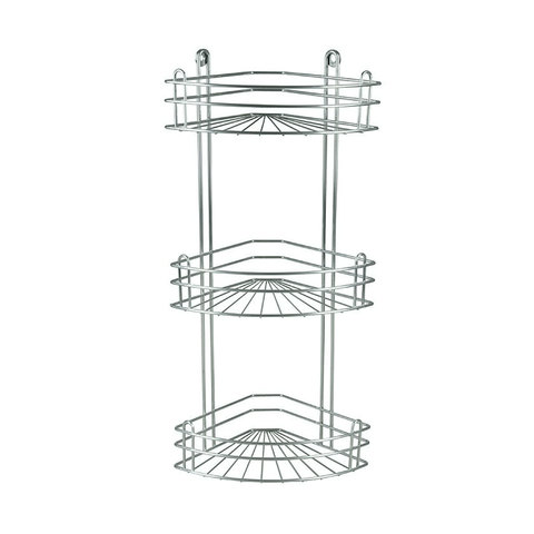 Полка 3-ярусная угловая RUS-385025-3 Zn