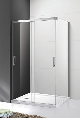 Душевой уголок Cezares TANDEM-SOFT-AH-2 TANDEM-SOFT-AH-2-120/80-P-Cr-L