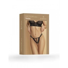 Воспламеняющие чувства трусики с доступом и металлическими вставками (Easy to love) (S/M (42-44))