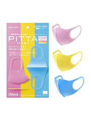 PITTA MASK KIDS SWEET , маска-респиратор детская 3 шт в упаковке (розовая, желтая. синяя)